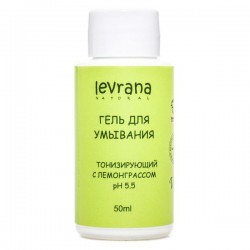Гель для умывания Levrana natural Тонизирующий с лемонграссом 50 мл