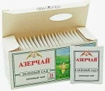 Чай зеленый, Азерчай 2 г 25 шт Зеленый сад пакетики с конвертом