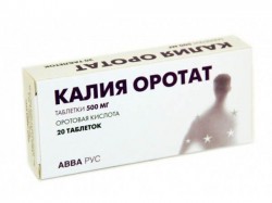 Калия оротат табл. 500 мг 20 шт.