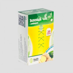 Чай зеленый имбирный 20 шт. 2 г