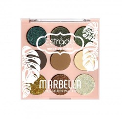 Палетка теней Estrade Марбелья 9 оттенков