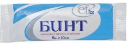 Бинт стерильный р. 5мх10см