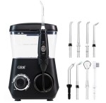 Ирригатор полости рта, Гесс-143 Воссер Мастер 8 насадок черный